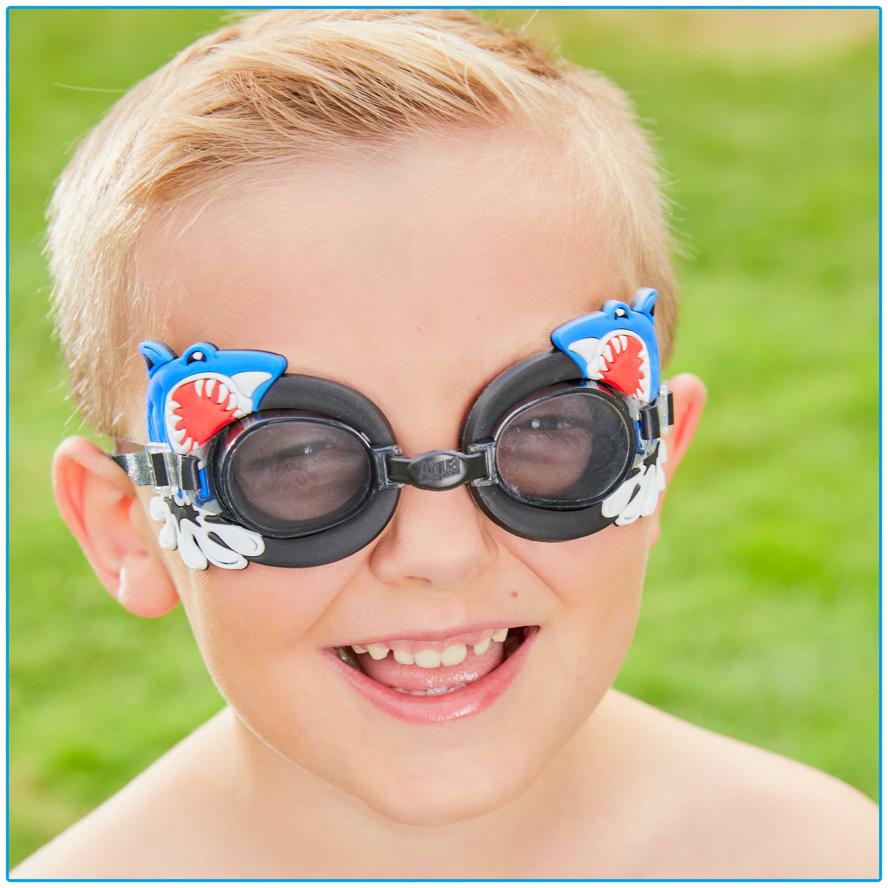 EyePop Transform Boys Swim Goggle Set Including 3 Individual Attachments, for Kids Ages 4 and up