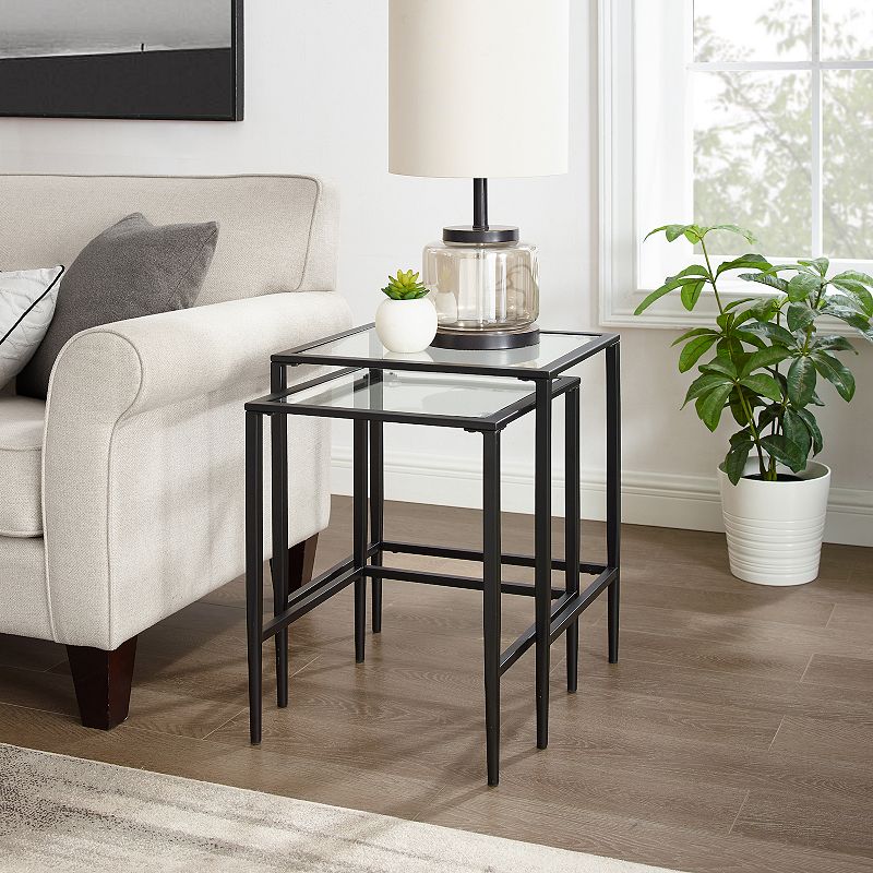 Crosley Ashton 2-Piece Nesting Table Set