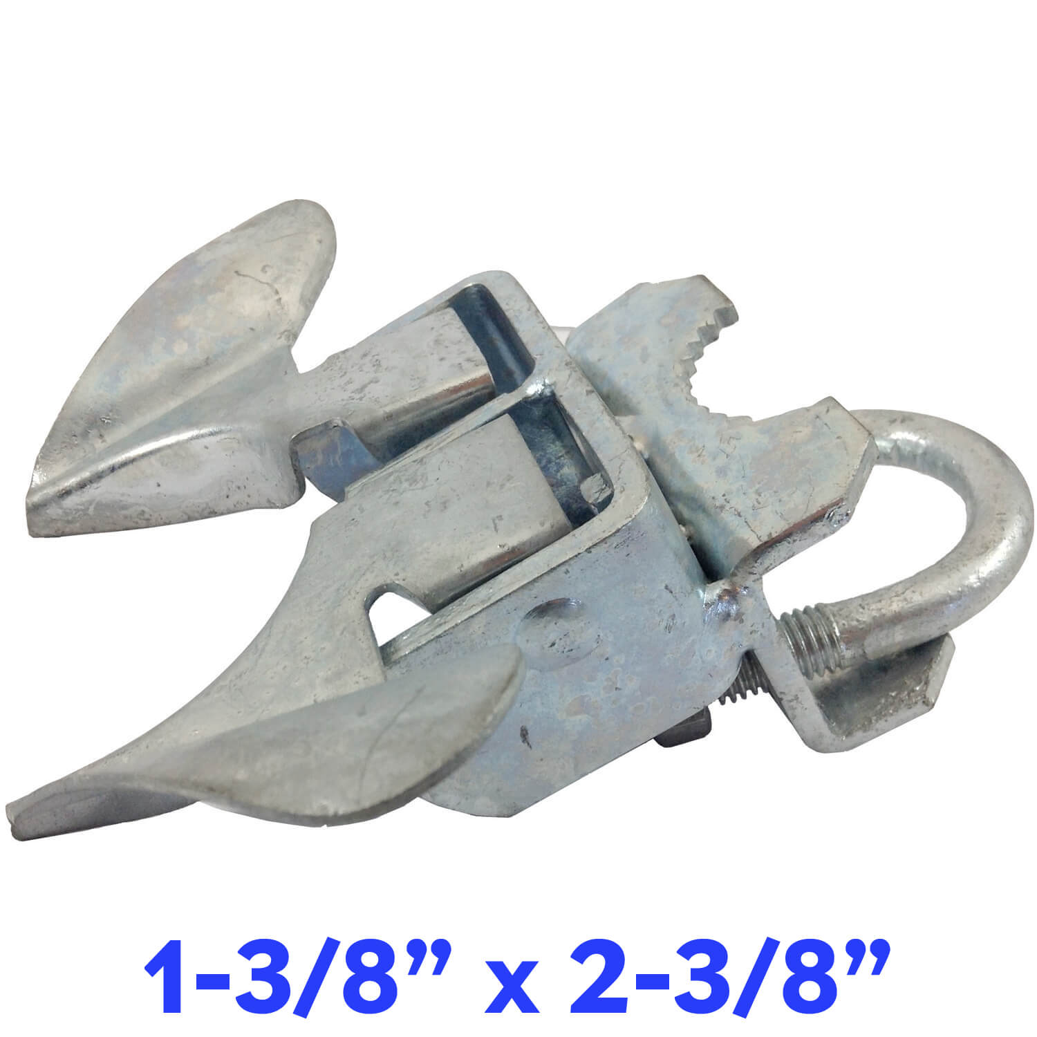 Jake Sales Brand - 1-3/8” x 2-3/8” - ButterFly Latch - Galvanized - Each