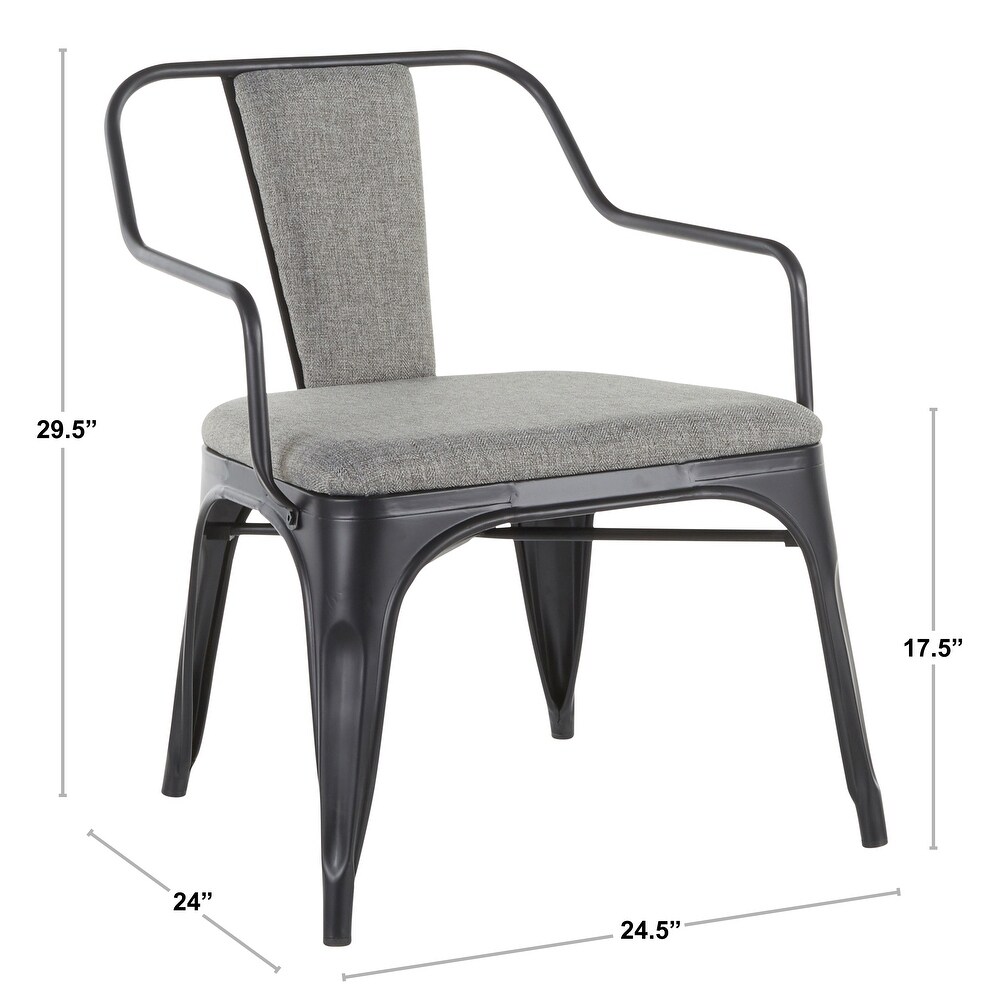 Carbon Loft Samira Industrial Accent/Dining Chairs (Set of 2)