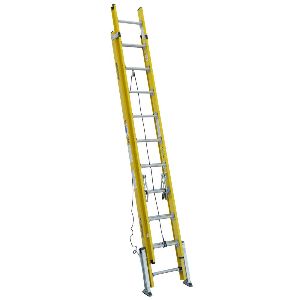 20 Ft. Type IAA Fiberglass Leveling Extension Ladder