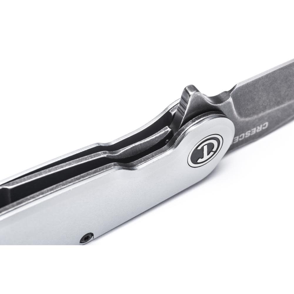 3-1/2 Harpoon Blade Aluminum Handle Pocket Knife