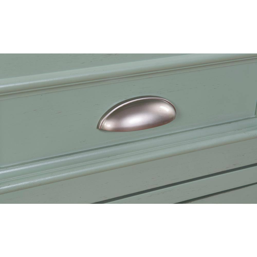 Home Decorators Collection Sadie 20 in. W x 14 in. D x 64.5 in. H Linen Cabinet in Antique Light Cyan MD-L2120