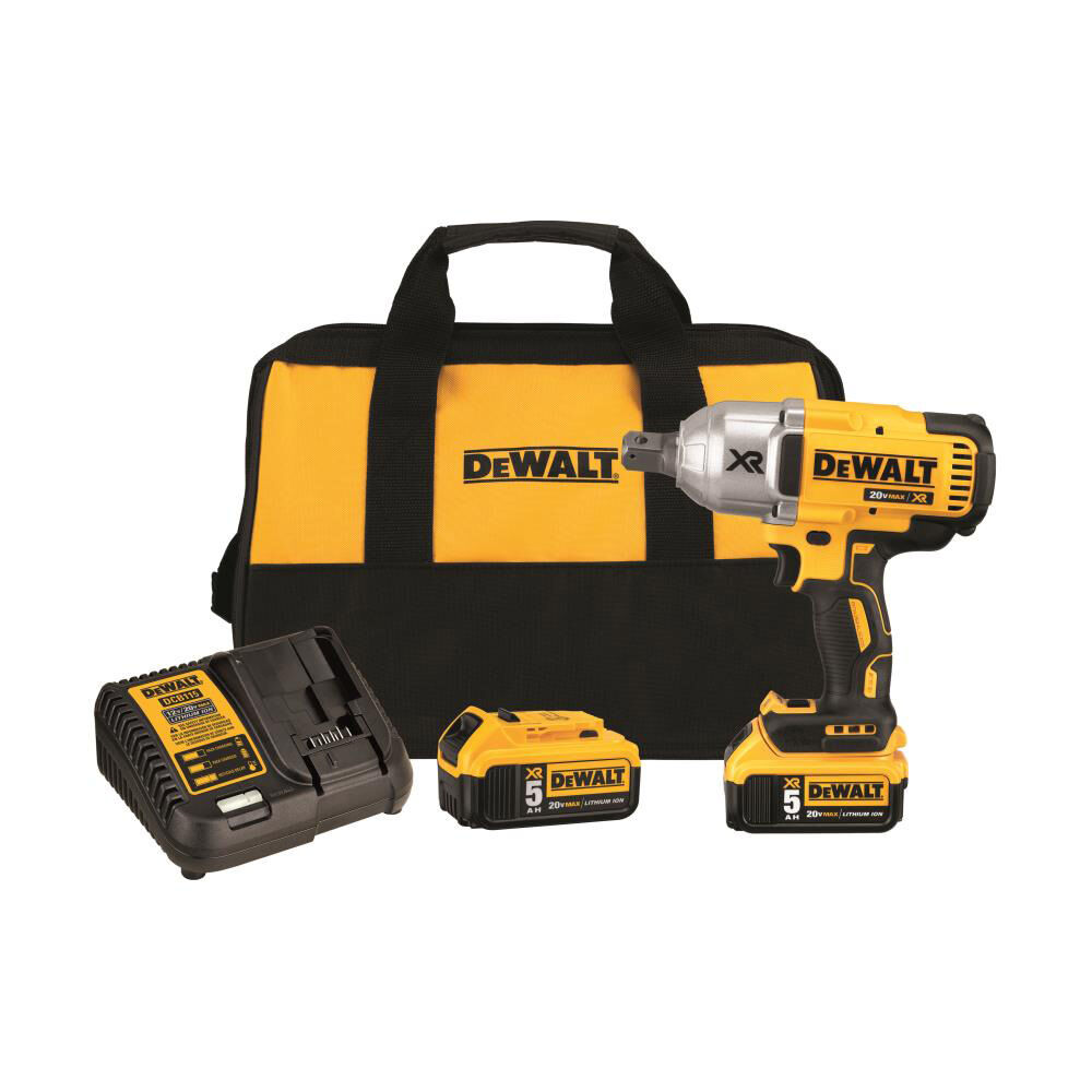 DEWALT 20V MAX Brushless 3/4in Drive Cordless Impact Wrench Kit DCF897P2 from DEWALT