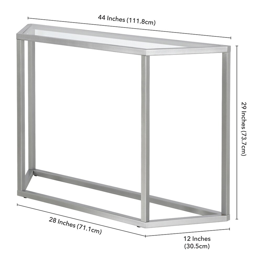 Levi 44'' Wide Trapezoid Console Table   44\