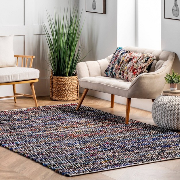 Hand Woven Chevron Roxanne Rug Nuloom