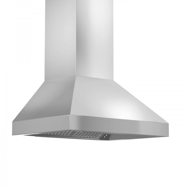 ZLINE Ducted Wall Mount Range Hood with Dual Remote Blower