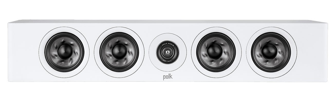 Polk Audio Reserve R350 White Slim Center Channel Speaker (L/C/R)