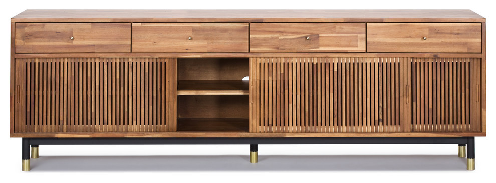 Soho TV Stand  High   Contemporary   Entertainment Centers And Tv Stands   by LIEVO  Houzz