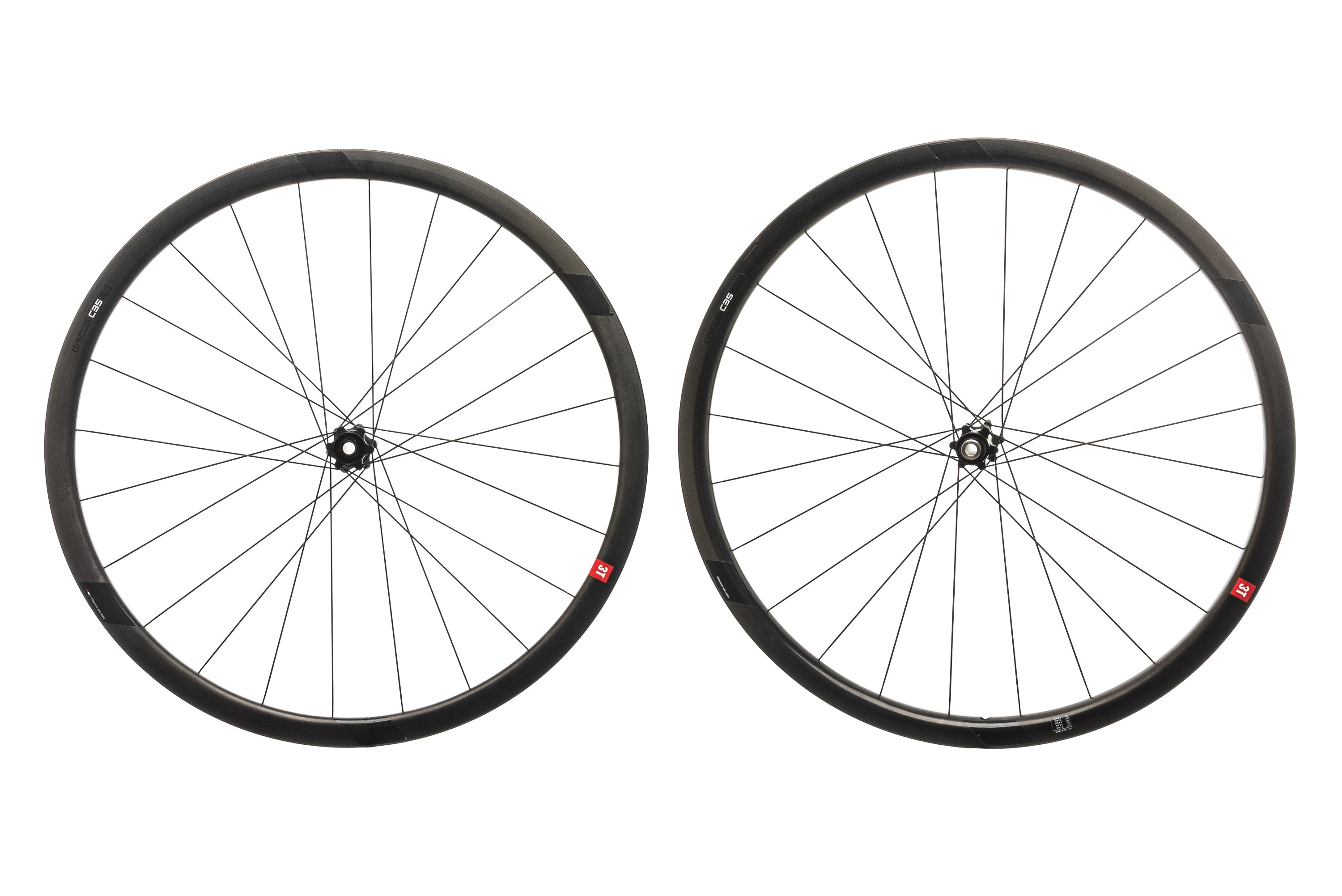 3T Discus C35 LTD Disc Carbon Clincher 700c Wheelset