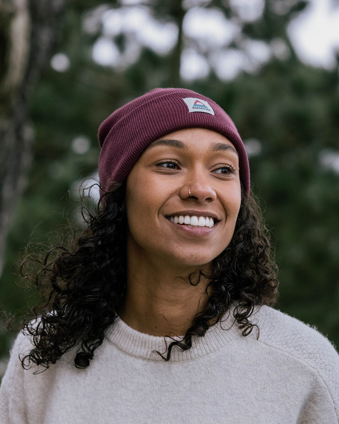 Core Recycled Low-Top Beanie - Wine