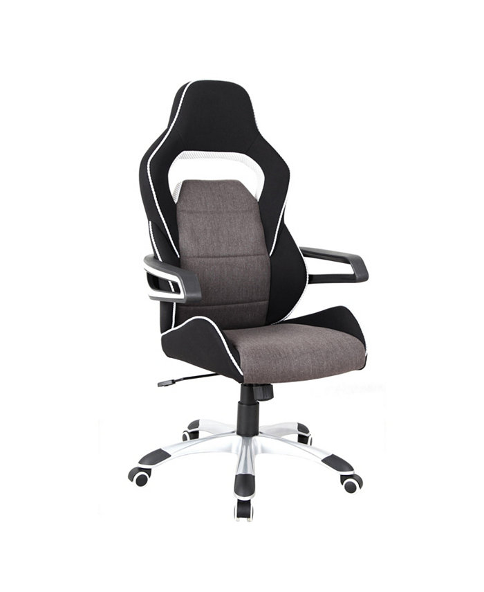 RTA Products Techni Mobili Ergonomic Racing Style Home Office Chair