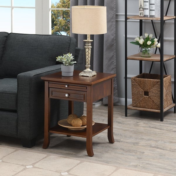 Copper Grove Aubrieta Single-Drawer End Table