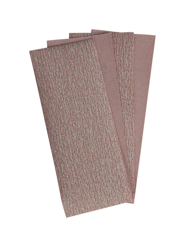 Ace 9 in. L X 3-2/3 in. W 120 Grit Aluminum Oxide Sandpaper 6 pk