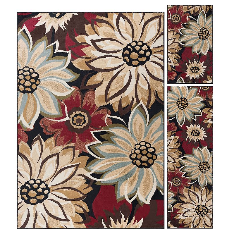 KHL Rugs Odessa Floral Area Rug