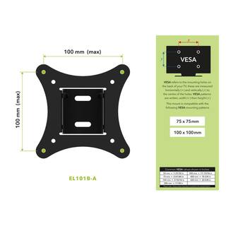 AVF Eco-Mount Tilting Wall-Mount for TVs Up to 25 EL101B-A