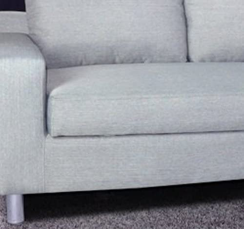 Sectional Sleeper Sofa  Elegant Design With Polyester Cushioned Seat  Grey   Transitional   Sleeper Sofas   by Decor Love  Houzz