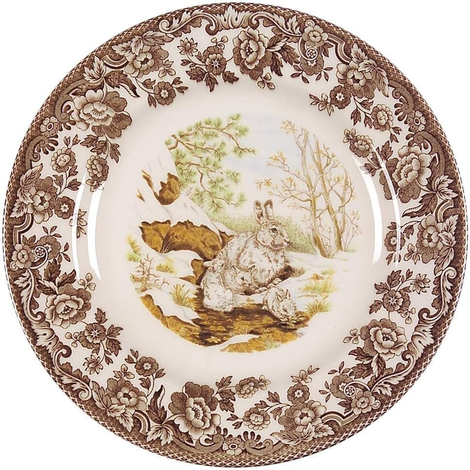 Spode Woodland Salad Plate Assorted Animals
