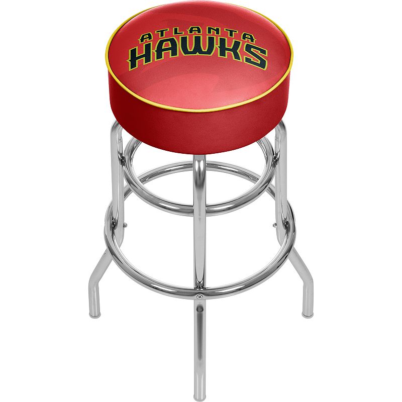 Atlanta Hawks Padded Swivel Bar Stool