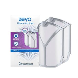 ZEVO Indoor Flying Insect Trap Refill Cartridges (2 Refill Cartridges) 83535452