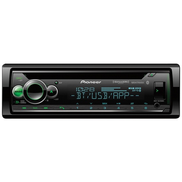 Pioneer Single din In dash Cd Player With Bluetooth And Siriusxm Ready