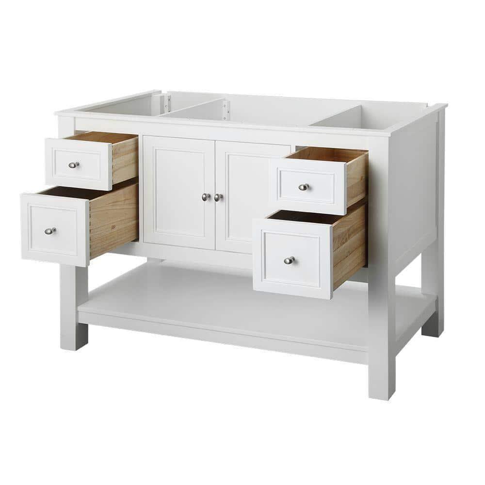 Home Decorators Collection Gazette 48 in W Bath Vanity Cabinet Only in White