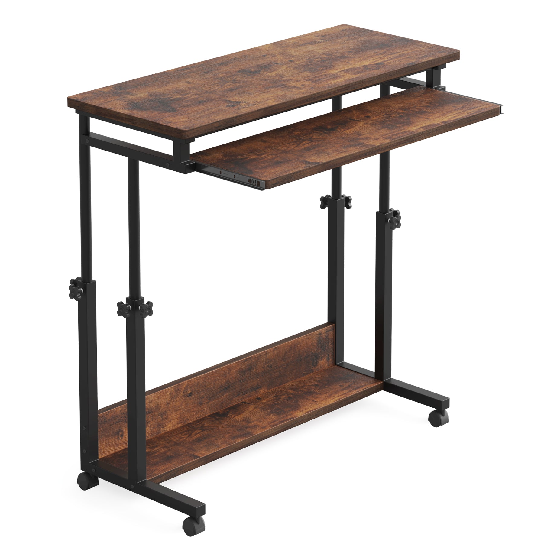 Height Adjustable Desk, Rolling Standing Desk Portable Desk