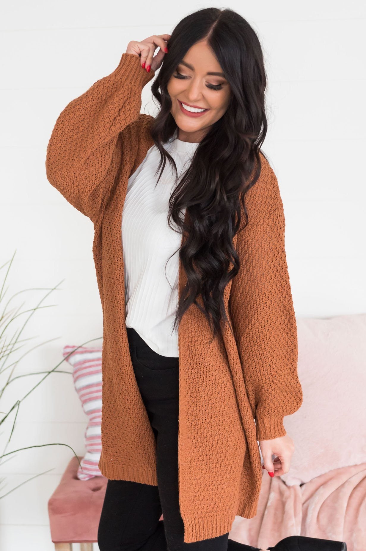 Simply Sophisticated Modest Cardigan