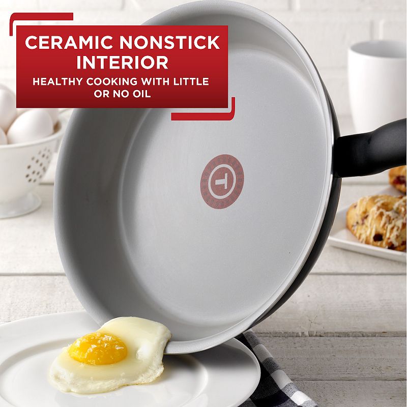 T-Fal Initiatives 14-pc. Ceramic Cookware Set