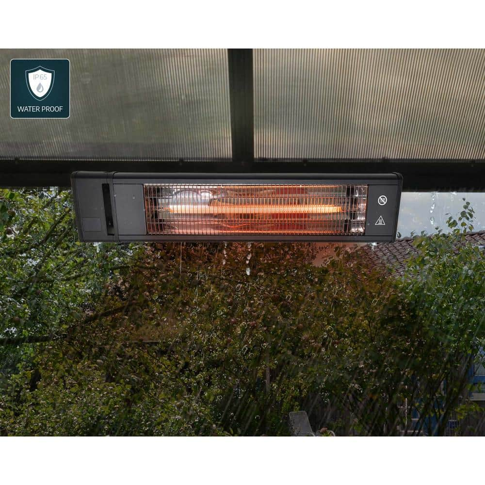 CANOPIA by PALRAM Electric IP65 Outdoor Carbon Fiber Heater with Wall/Ceiling Mount 705779