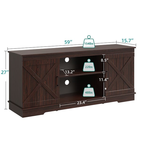 Evelynn Farmhouse TV Stand for 65