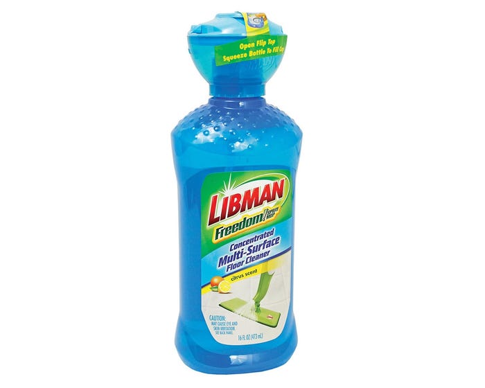 Libman Freedom® Multi-Surface Concentrated Floor Cleaner， 16 oz.