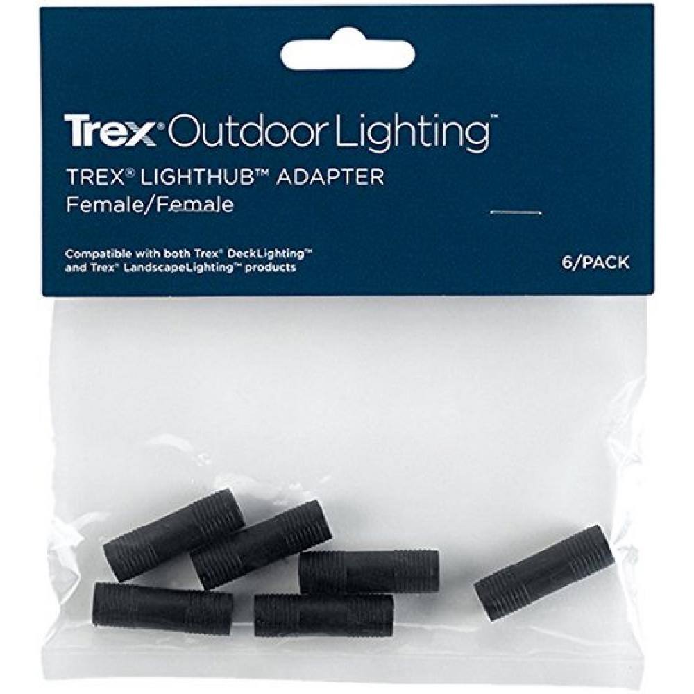 Trex Deck Lighting Female To Female Adapter (6-PiecesPack) 543750030