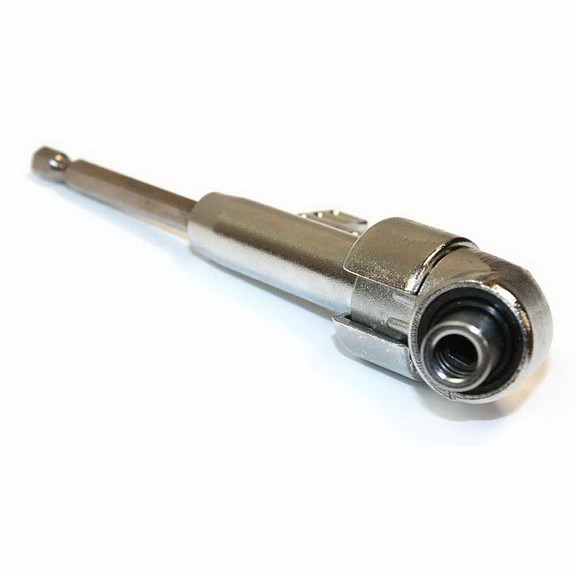 Big Horn 19340 Angle Screwdriver Adapter with Lock...