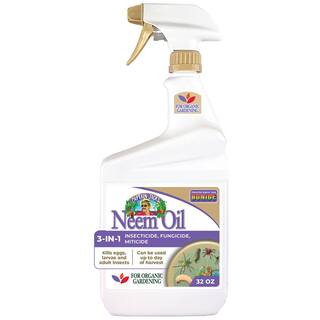 Bonide Captain Jack's Neem Oil 32 oz Ready-to-Use Spray Multi-Purpose Fungicide Insecticide and Miticid 0226