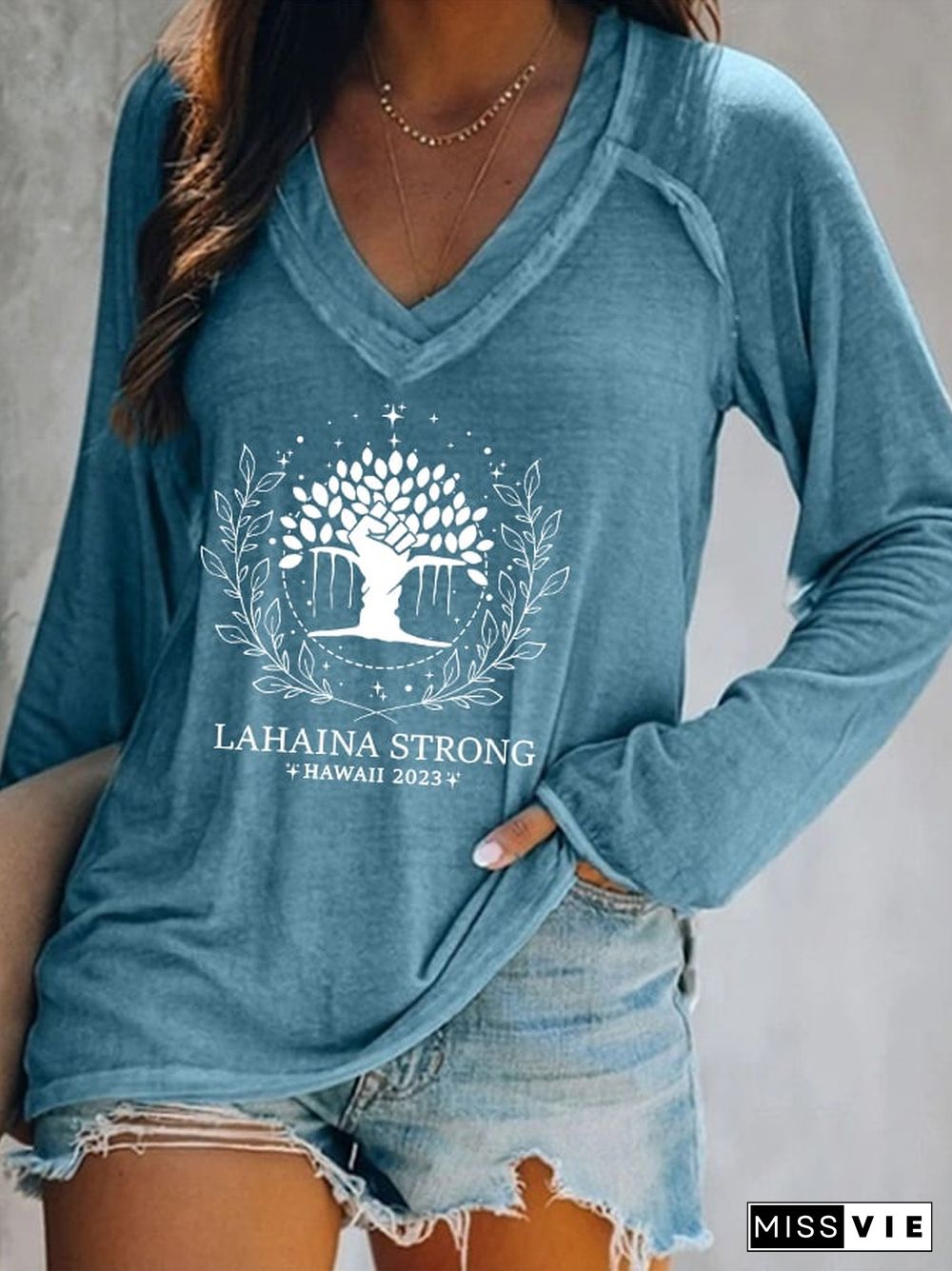 Women's Lahaina Strong Casual T-Shirt