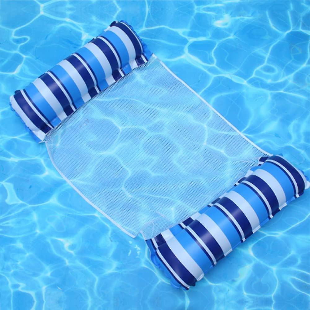 4-in-1 Hammock Inflatable Pool Float， Multi-purpose Pool Hammock Lounge Chair， Saddledrifterhammock Pool Chair ， Portable Water Hammock