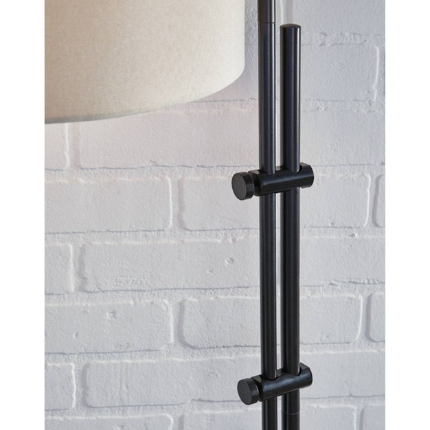 Baronvale Metal Floor Lamp Black Signature Design By Ashley