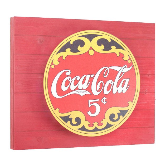 Vintage Coca Cola Soda Metal Backlit Led Wall Sign Panel American Art Decor