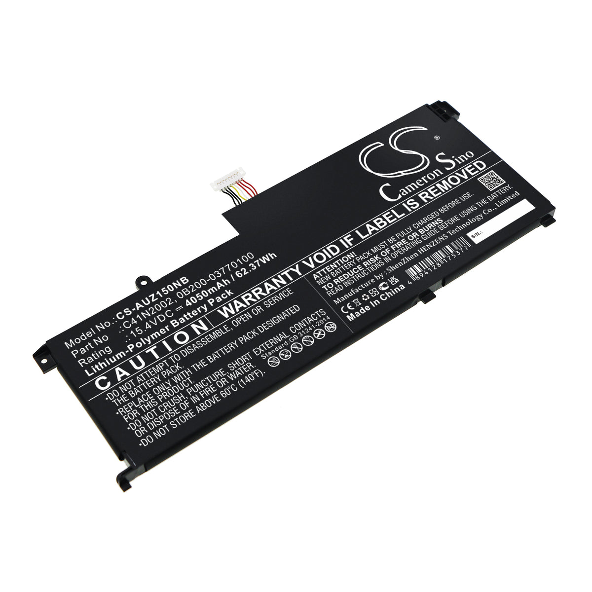 Asus ZenBook 14 UX481F ZenBook 14 UX481FL ZenBook Duo 14 UX481FABM018R ZenBook Duo UX481 ZenBook Duo UX481FA Laptop and Notebook Replacement Battery BatteryClerkcom Laptop and Notebook