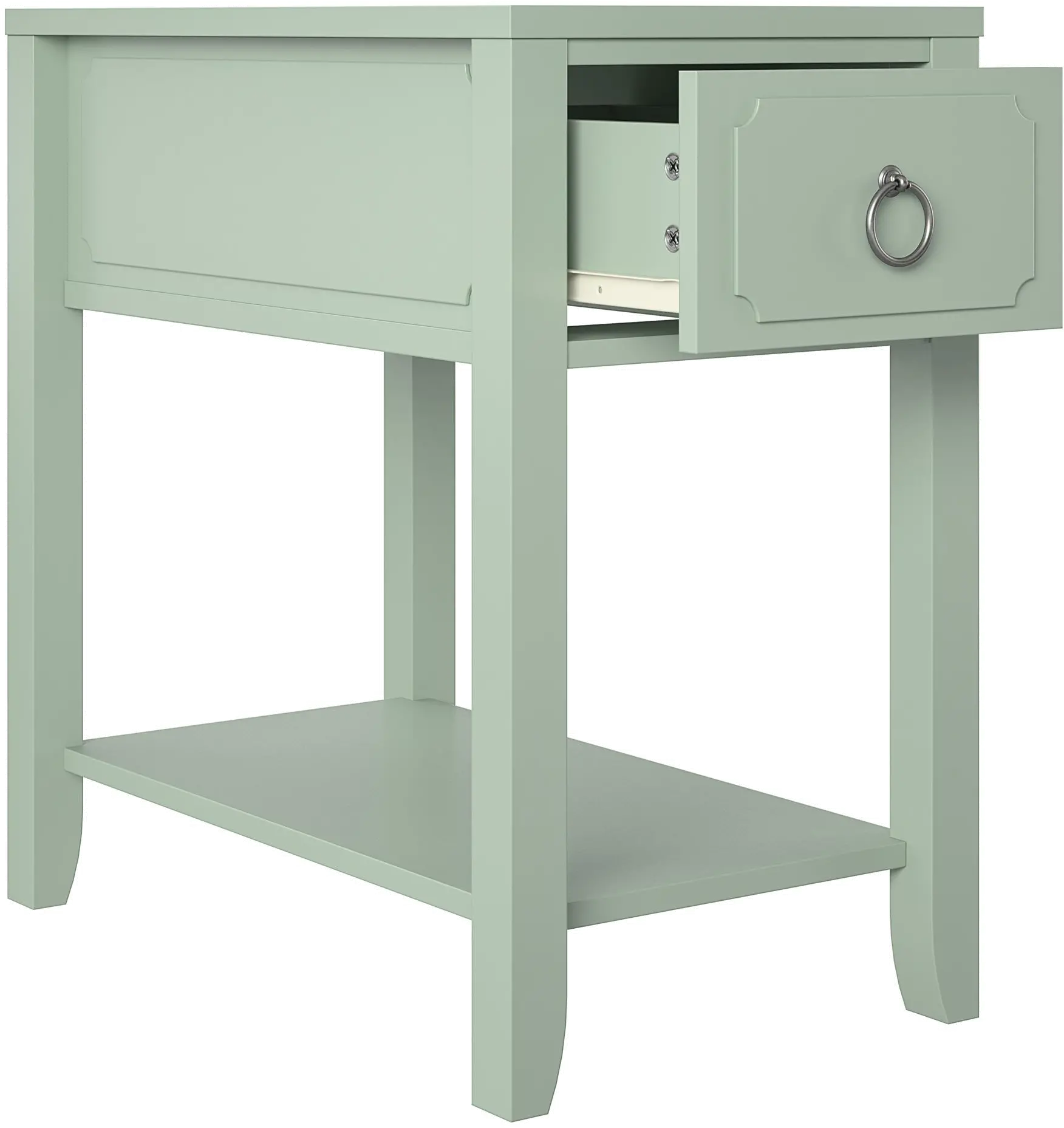 Majesty Pale Green Narrow Side Table