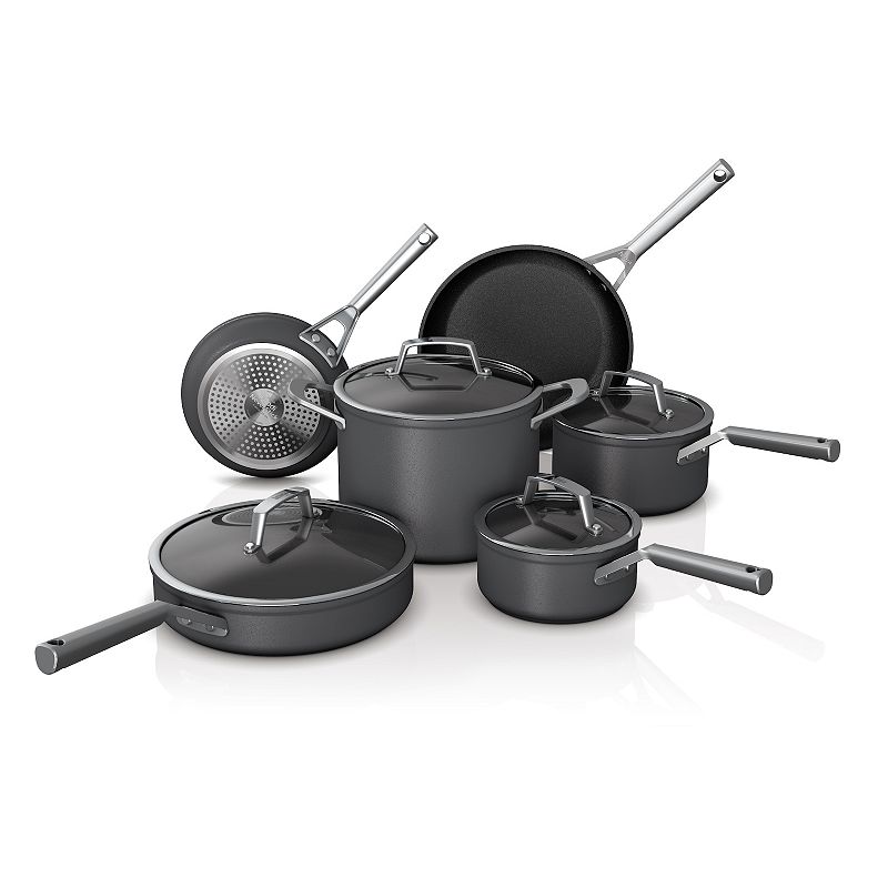 Ninja Foodi NeverStick Premium Hard-Anodized 10-pc Cookware Set