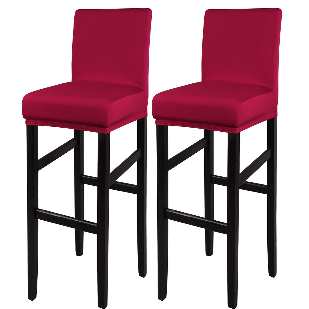 Stretch Bar Stool Cover for Bar Height Side Chair Slipcovers