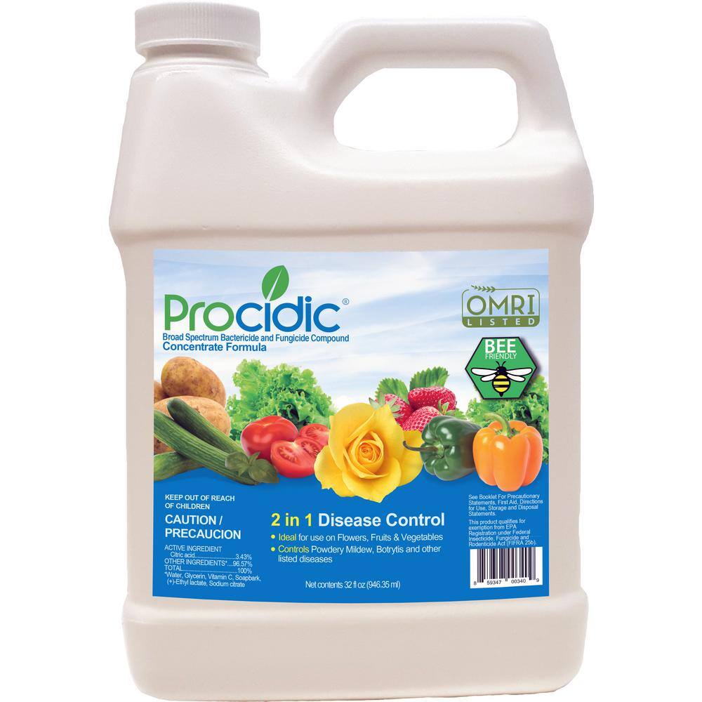 Procidic 32 oz. Concentrate Bactericide and Fungicide 11C0032