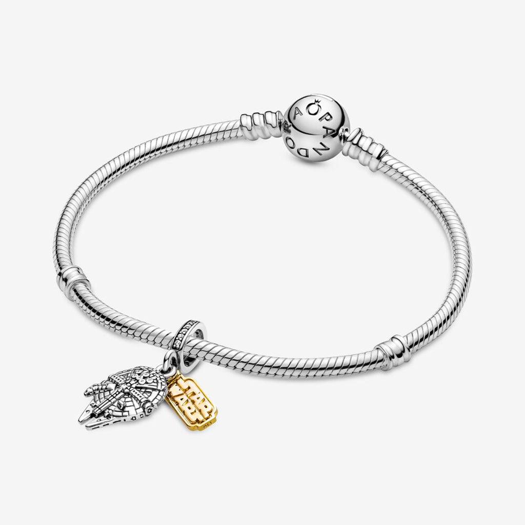 PANDORA  Star Wars Millennium Falcon Dangle Charm