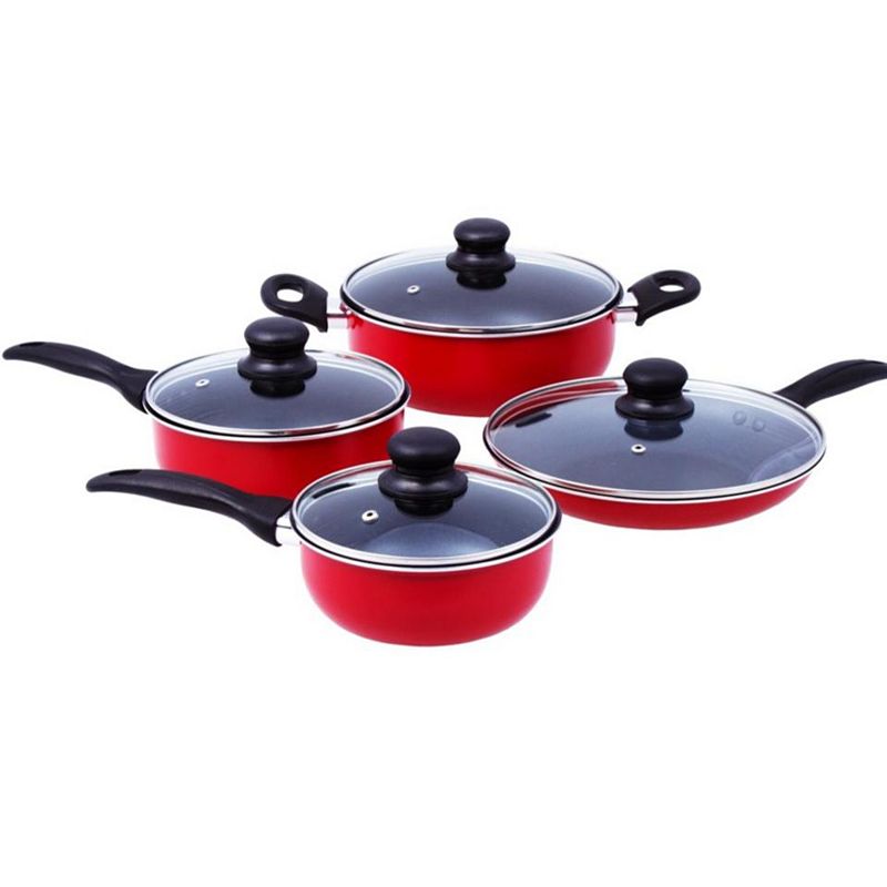 8 Piece Petite Non-Stick Aluminum Cookware Set