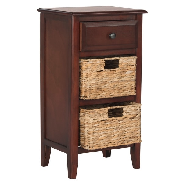 SAFAVIEH Everly Cherry Drawer Storage Side Table - 15