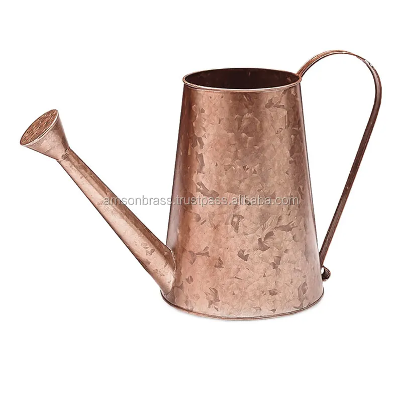 Watering Can Honeycomb Design Watering Can Solid Metal Planting Can Metal Water Cane Garden Water Supply