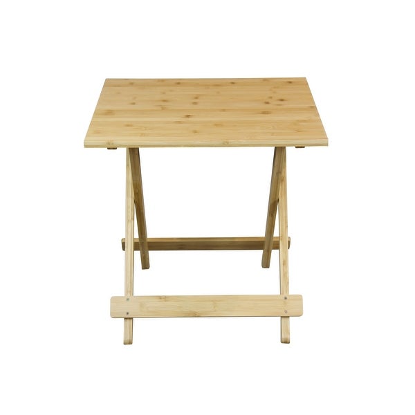 Solid Bamboo Folding Table