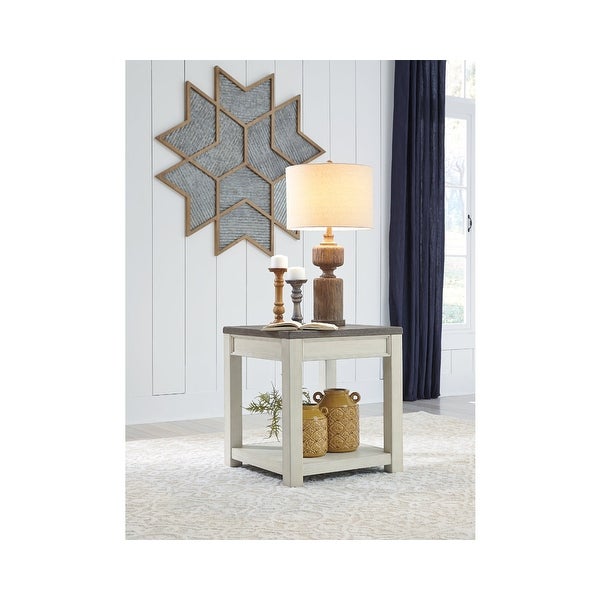 Bolanburg Farmhouse Square End Table